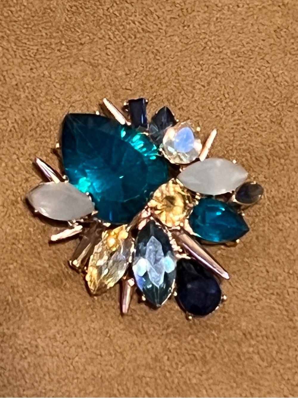 Erickson Beamon Rocks Brooch